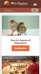 Mobile Screenshot of pheasant.com